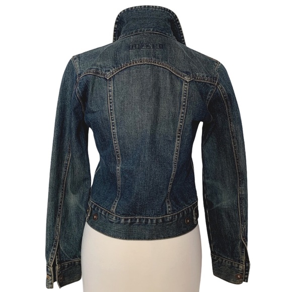 Gap classic vintage wash look jean jacket size XS - Picture 6 of 8